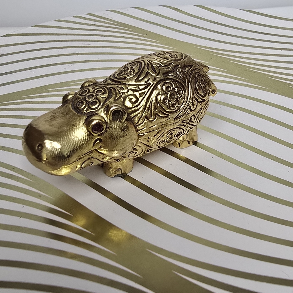 Max Factor Hippopotamus "Aquarius" solid perfume compact